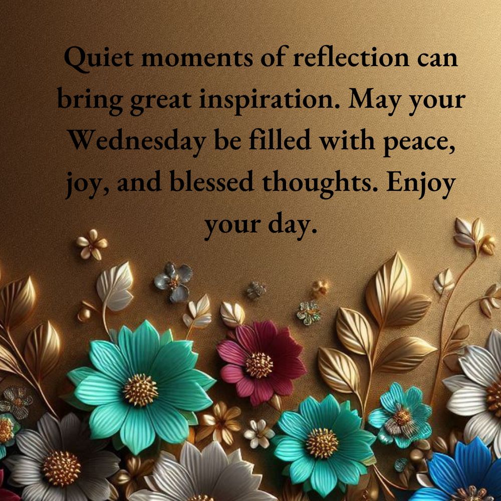 Inspiration Wednesday Blessings