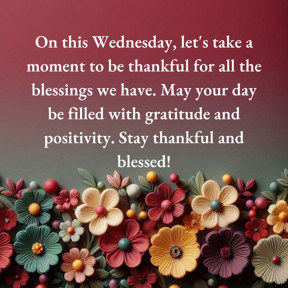 Wednesday Blessings Quotes