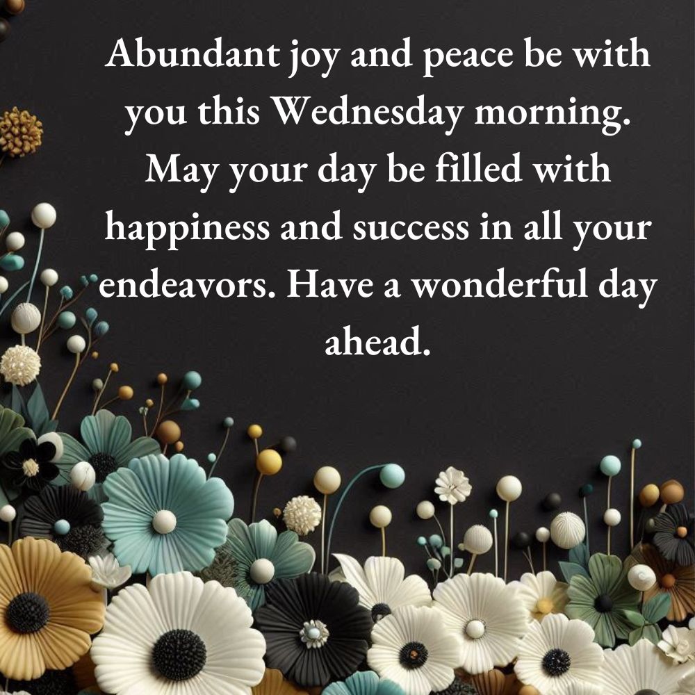 good morning wednesday blessings