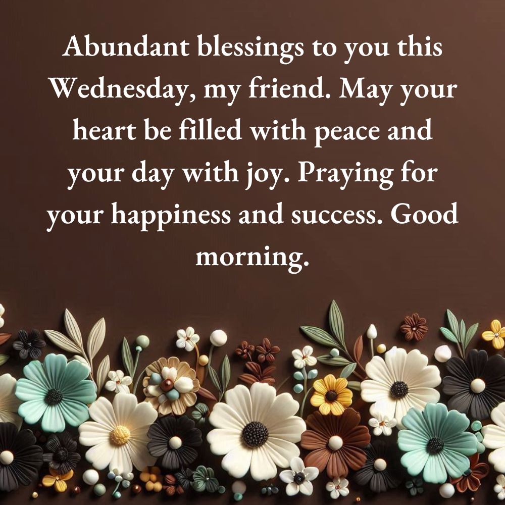 good morning wednesday blessings