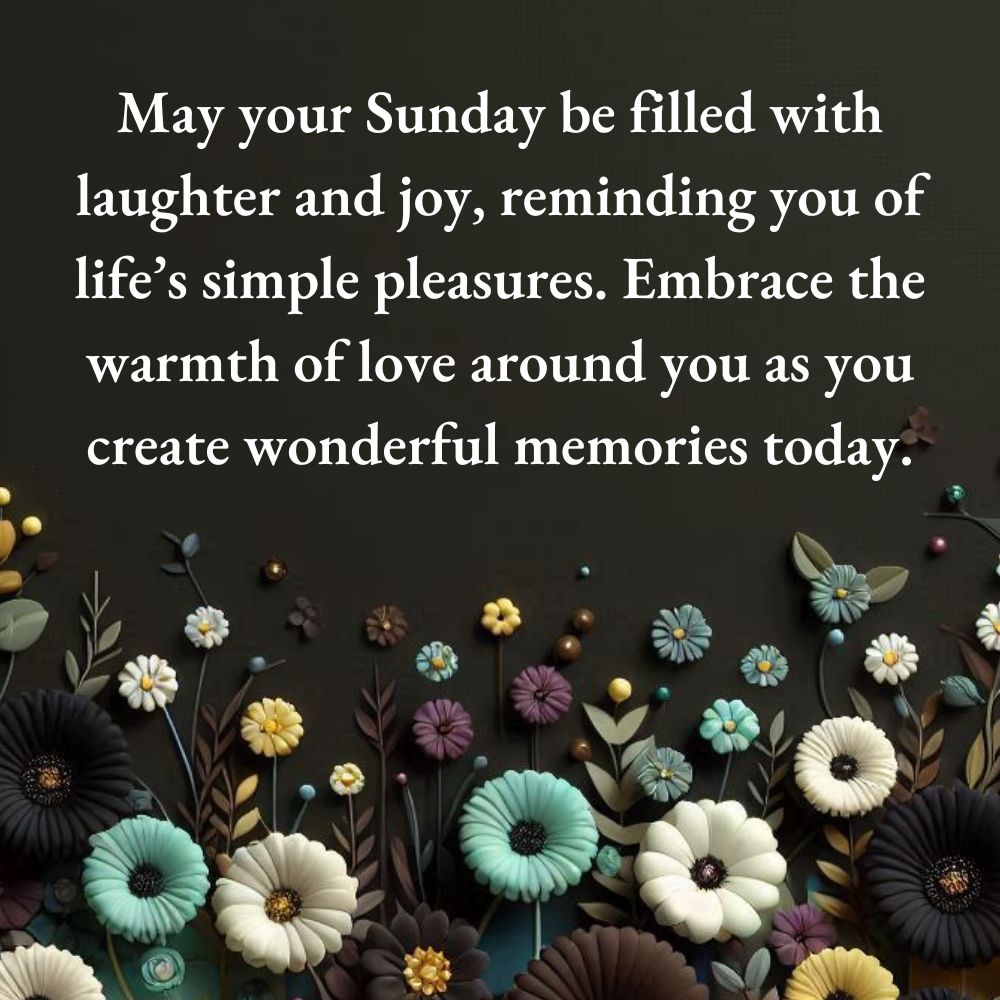 Happy Sunday Blessings