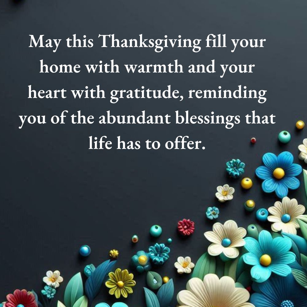 Thanksgiving Blessings