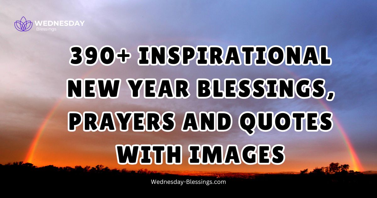 390+ Inspirational New Year Blessings, Prayers and Quotes With Images