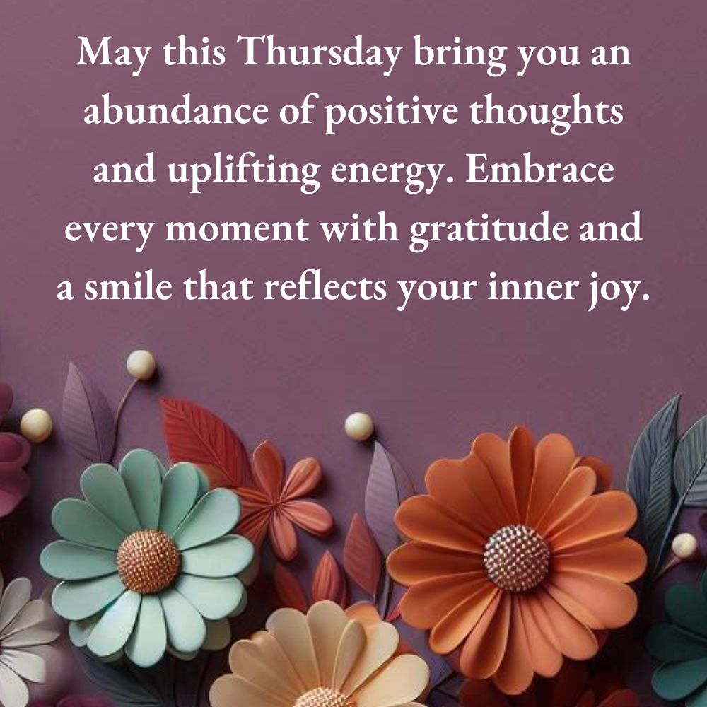 Thursday Morning Blessings