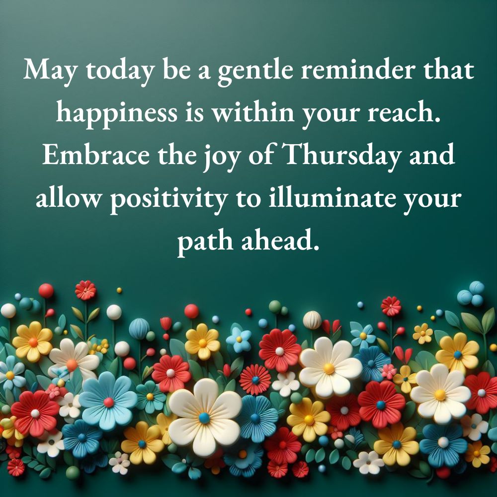 Happy Thursday Blessings