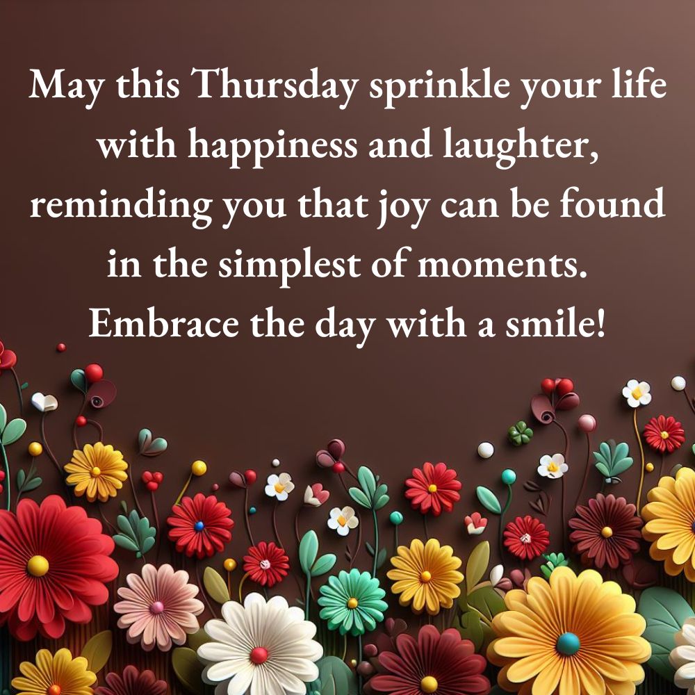 Thursday Blessings