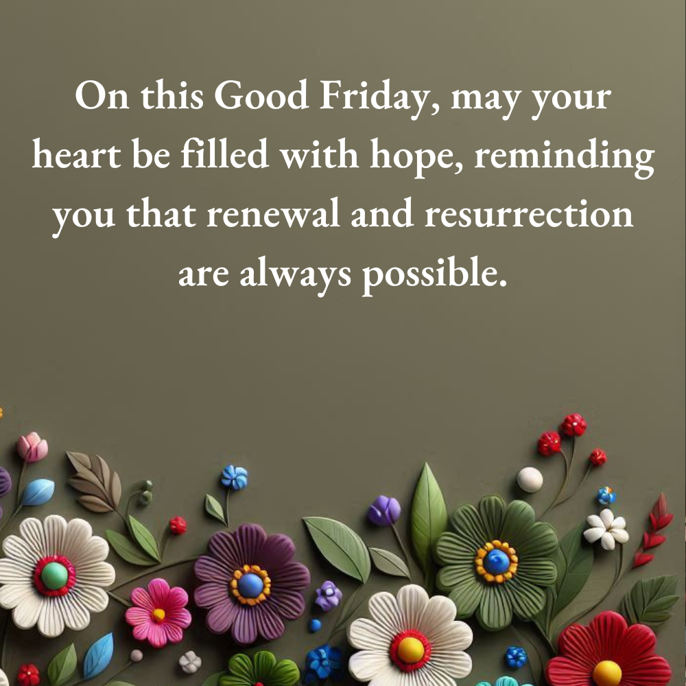 Beautiful Good Friday Blessings