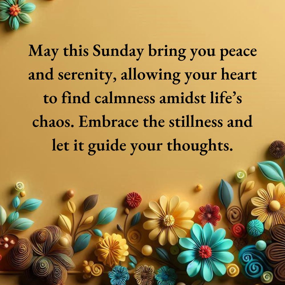 Happy Sunday Blessings