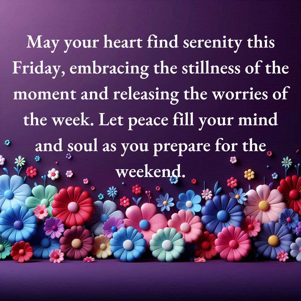 Friday Blessings and Prayers