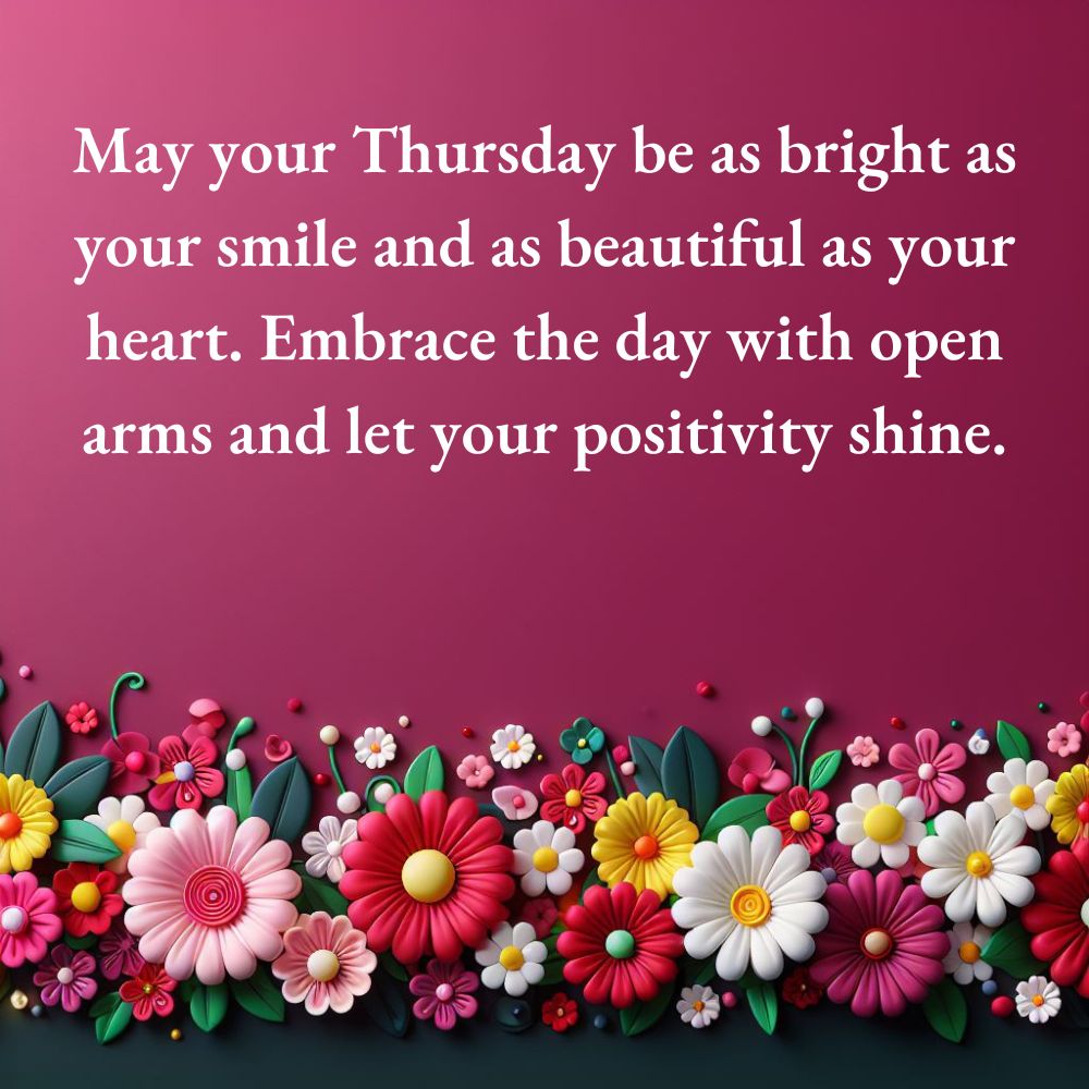 Good Morning Thursday Blessings