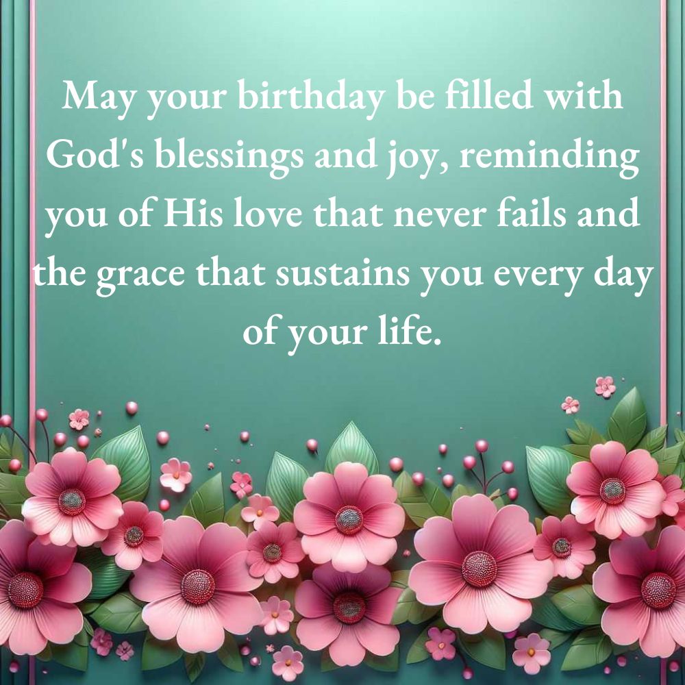 Prayer Birthday Blessings