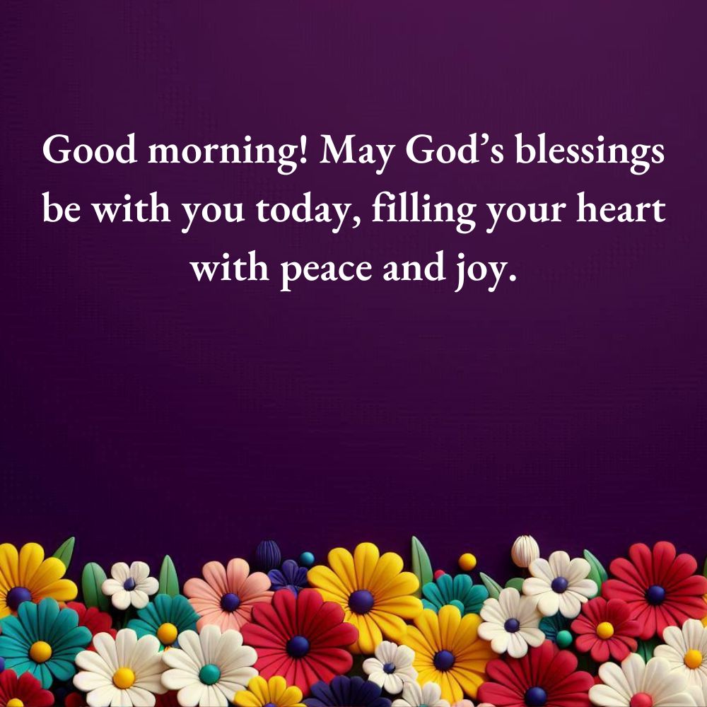 Religious Good Morning Blessings