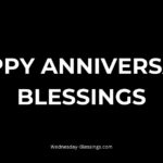 Happy Anniversary Blessings