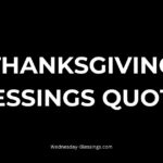 Thanksgiving Blessings Quotes