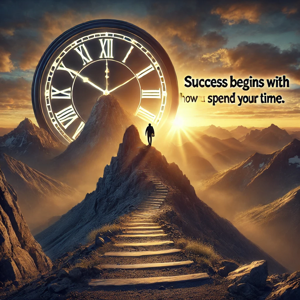 Success begins with how you spend your time.